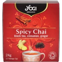 SPICY CHAI Μαύρο Τσάι με Κανέλλα και Τζίντζερ, 12 Φακελάκια